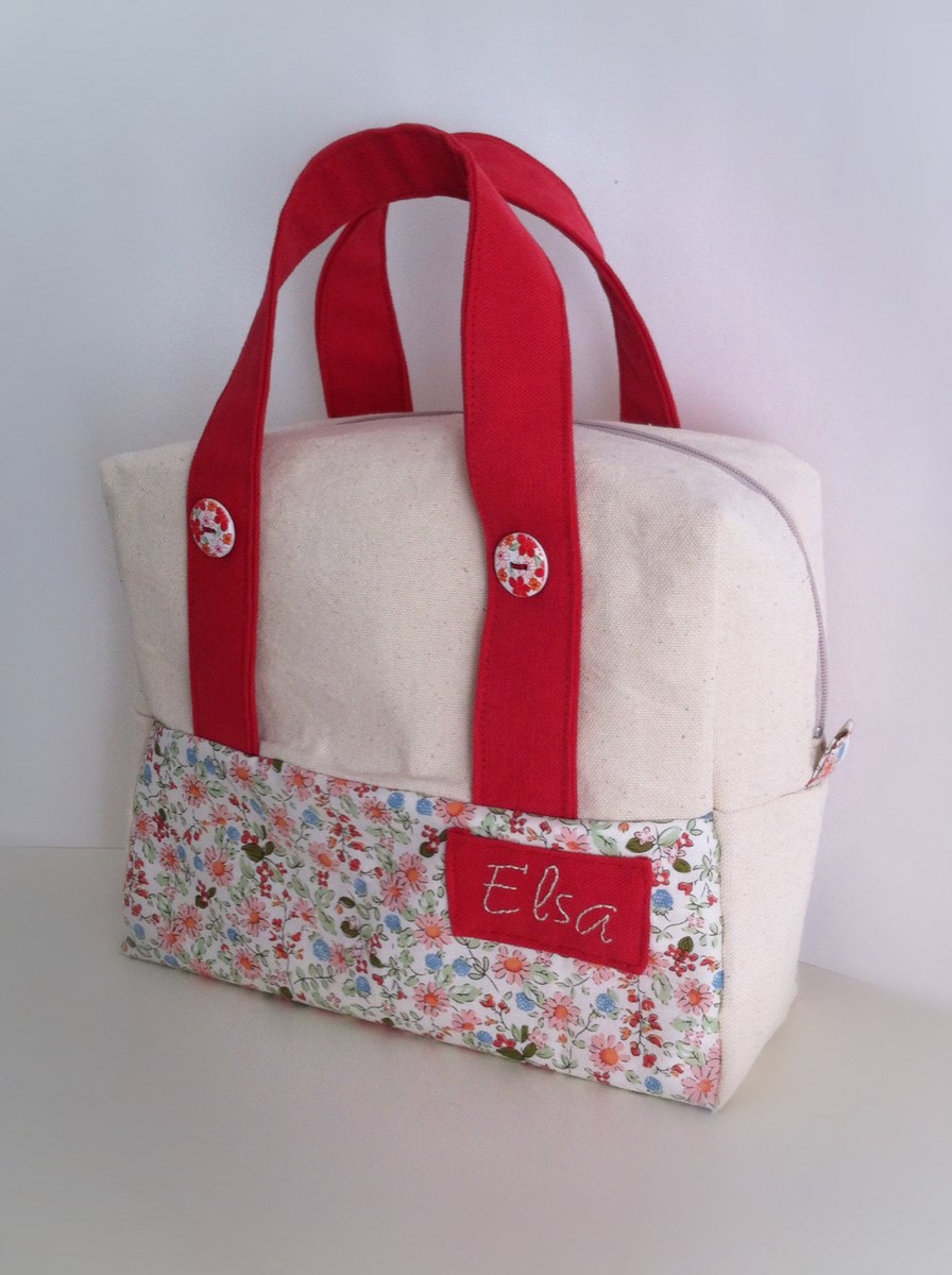 Neceser con asas - Estela y Papel - Regalos creativos hechos a mano -  Handmade