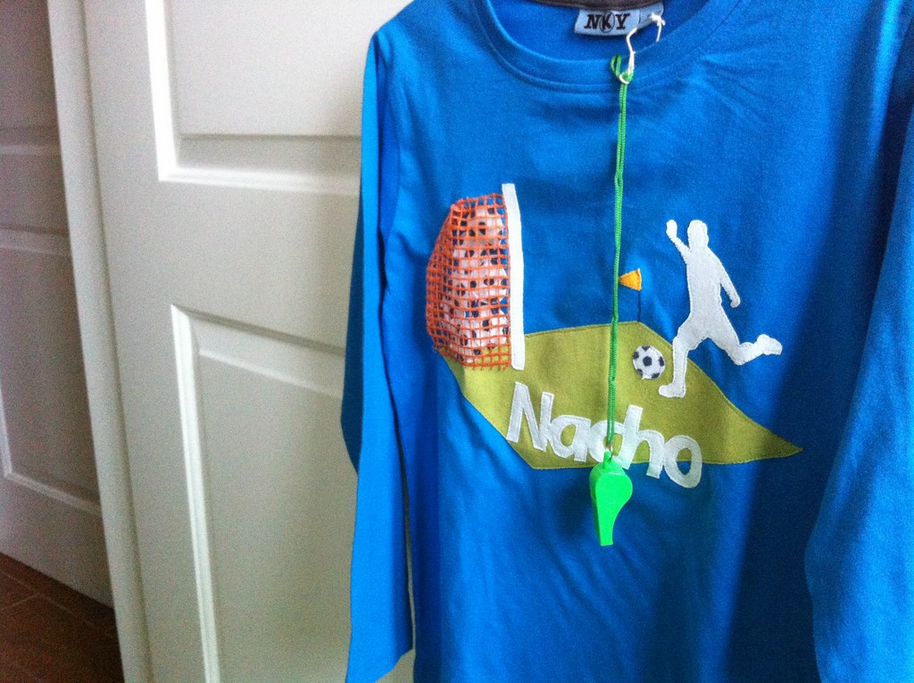 grabar camisetas de futbol