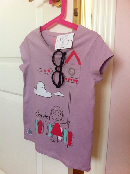 camiseta personalizada niña